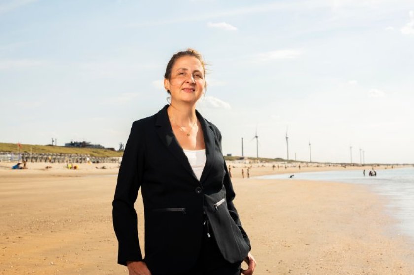 Josien Steenbergen is onderzoekscoördinator windenergie op zee bij Wageningen Marine Research.