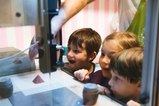 Printing soft candy in fun shapes